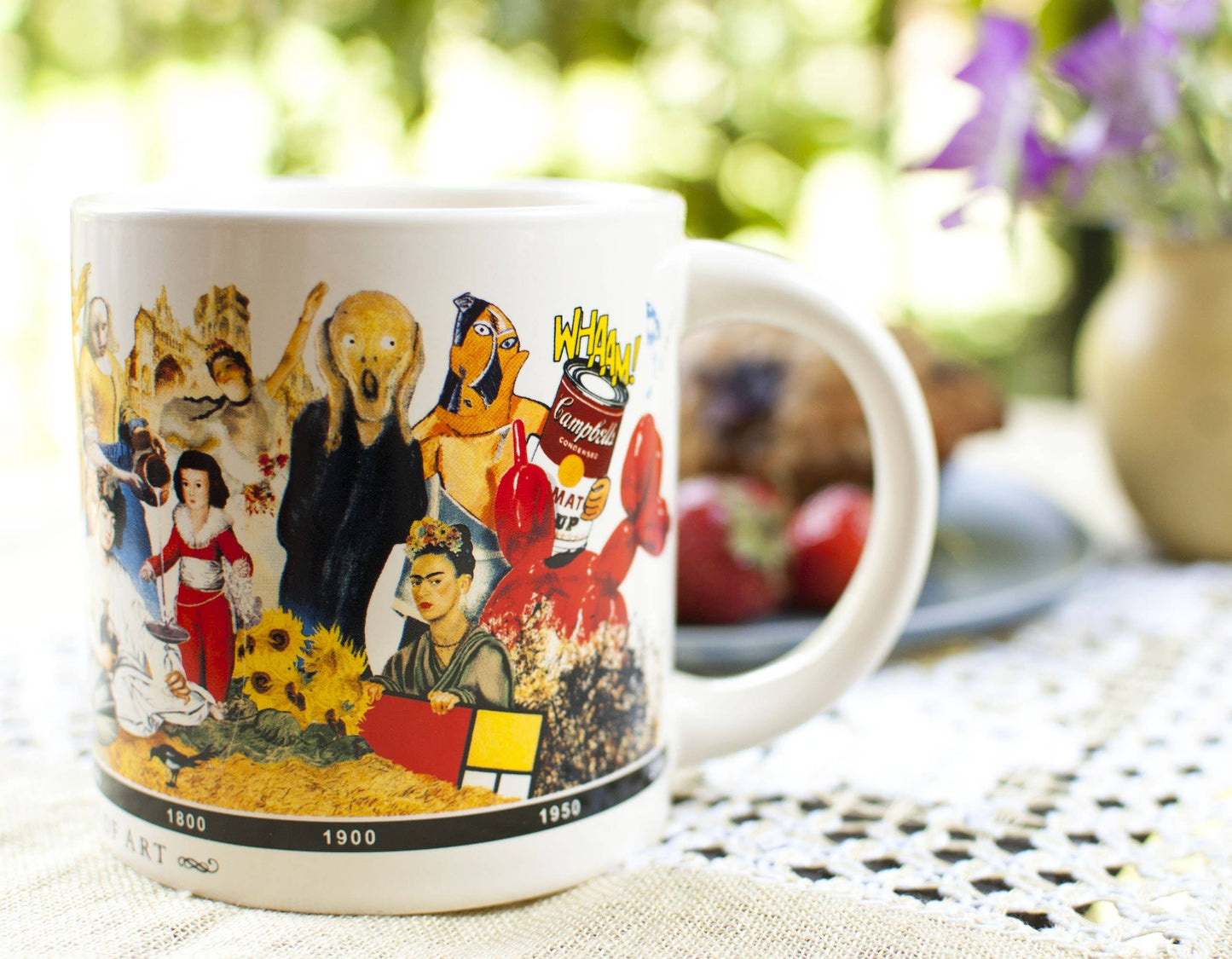 Brief History of Art Coffee Mug from Unemployed Philosophers Guild