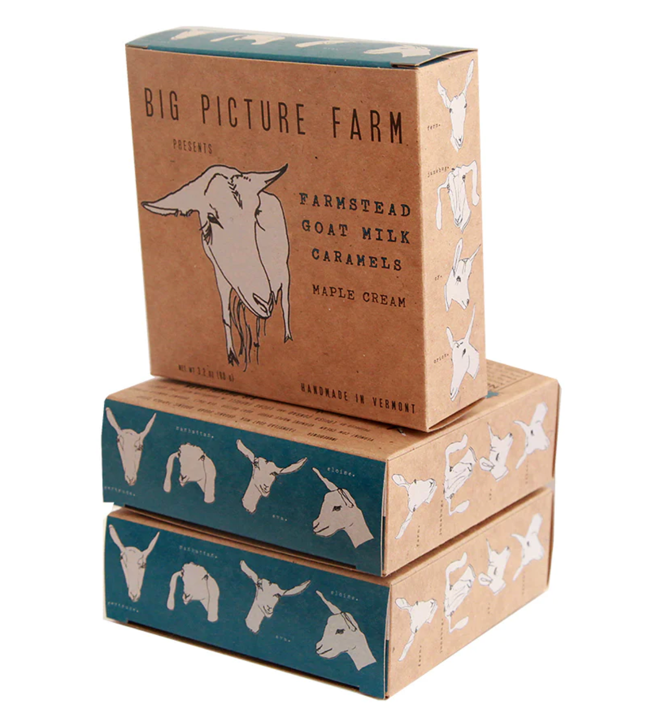 Goat Milk Caramels Farm Box from Big Picture Farm - Maine Yarn & Fiber Supply