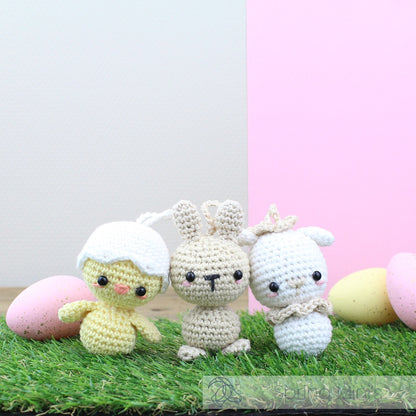 Mini Bunny Crochet Kit from Hardicraft