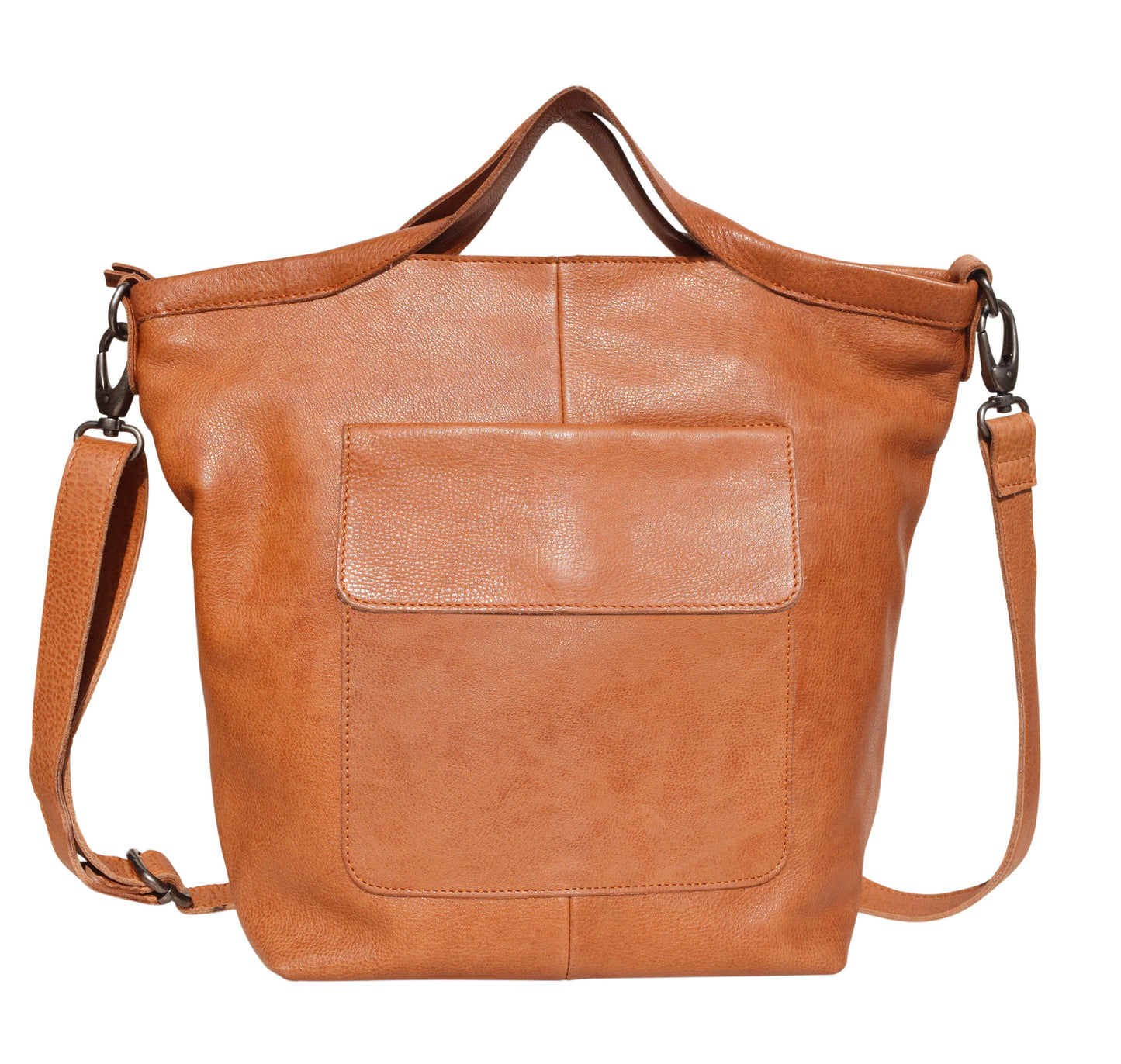 Bianca Handcrafted Leather Tote/Crossbody Bag by Latico Leathers - Maine Yarn & Fiber Supply