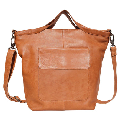 Bianca Handcrafted Leather Tote/Crossbody Bag by Latico Leathers - Maine Yarn & Fiber Supply