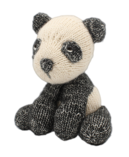 Mees Panda Knitting Kit from Hardicraft