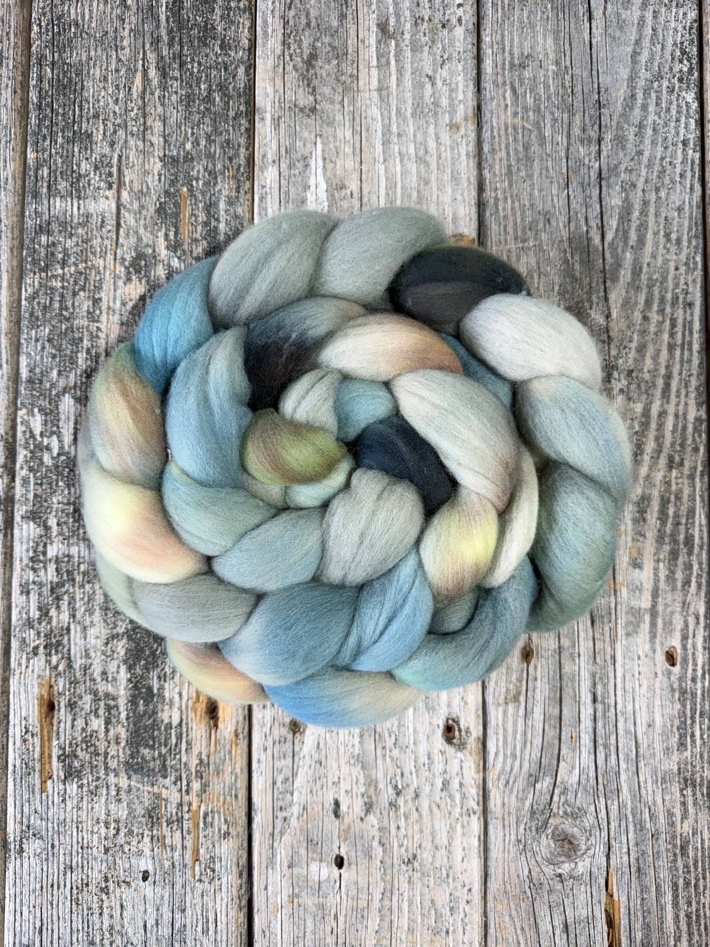 Hand Dyed by Bristol Ivy Polwarth Top Braid ~6oz