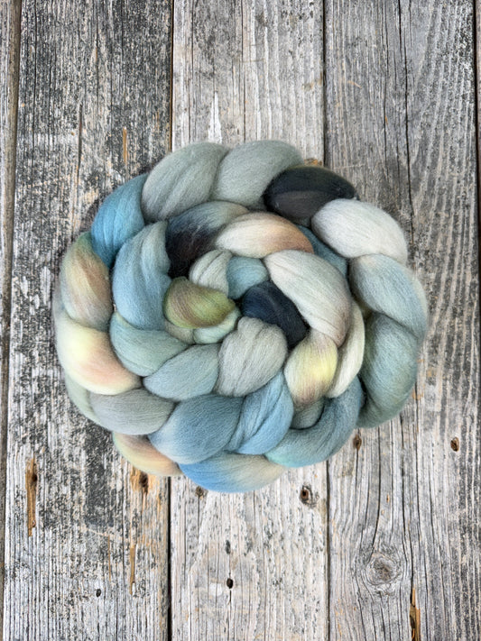 Hand Dyed by Bristol Ivy Polwarth Top Braid ~6oz