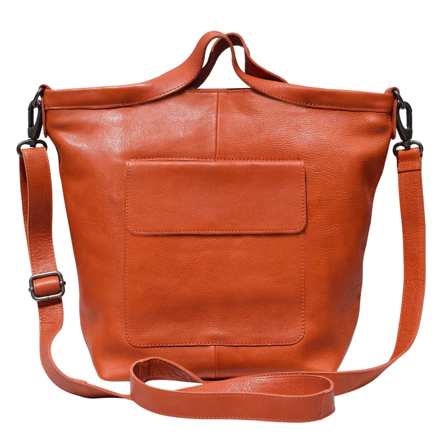 Bianca Handcrafted Leather Tote/Crossbody Bag by Latico Leathers - Maine Yarn & Fiber Supply