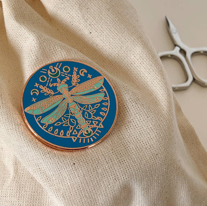 Dragonfly Needle Minder by Rikrack