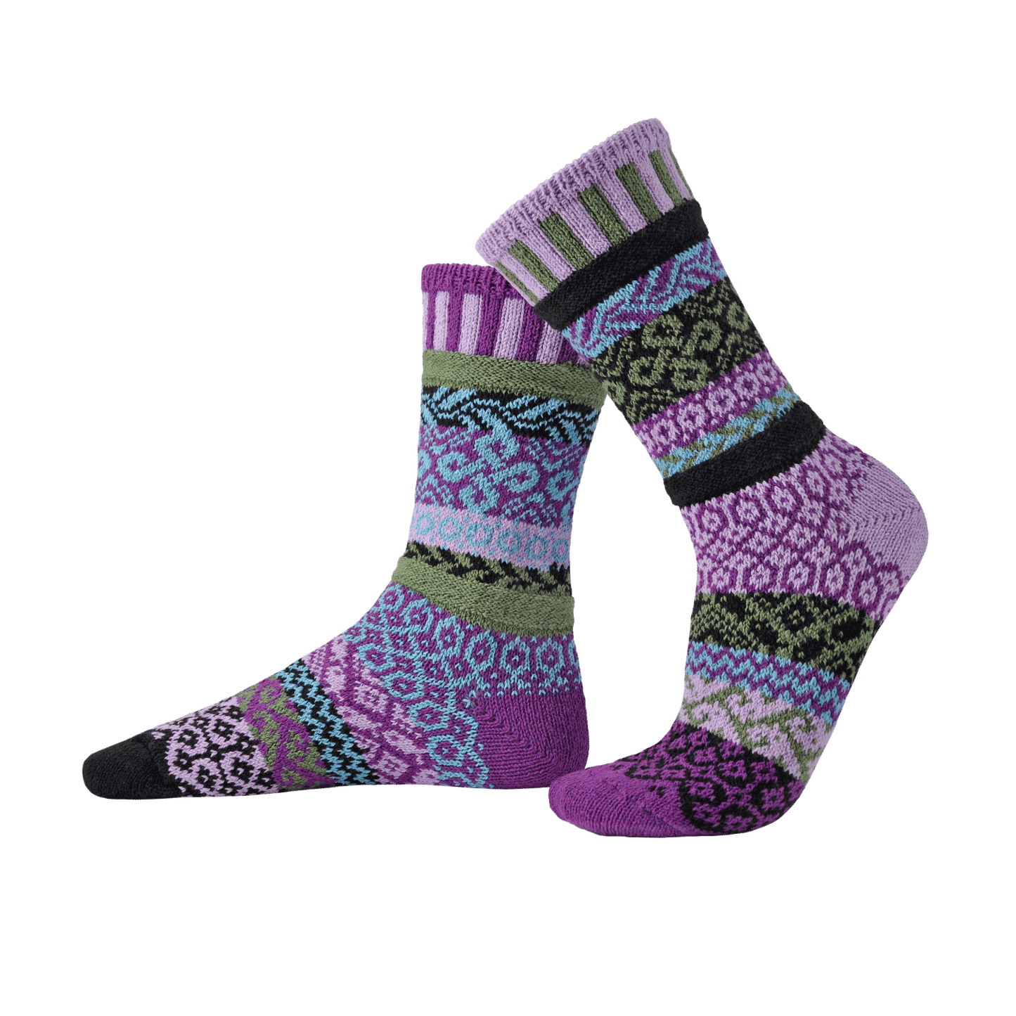 La Seine Cotton Crew Sock by Solmate Socks - Maine Yarn & Fiber Supply