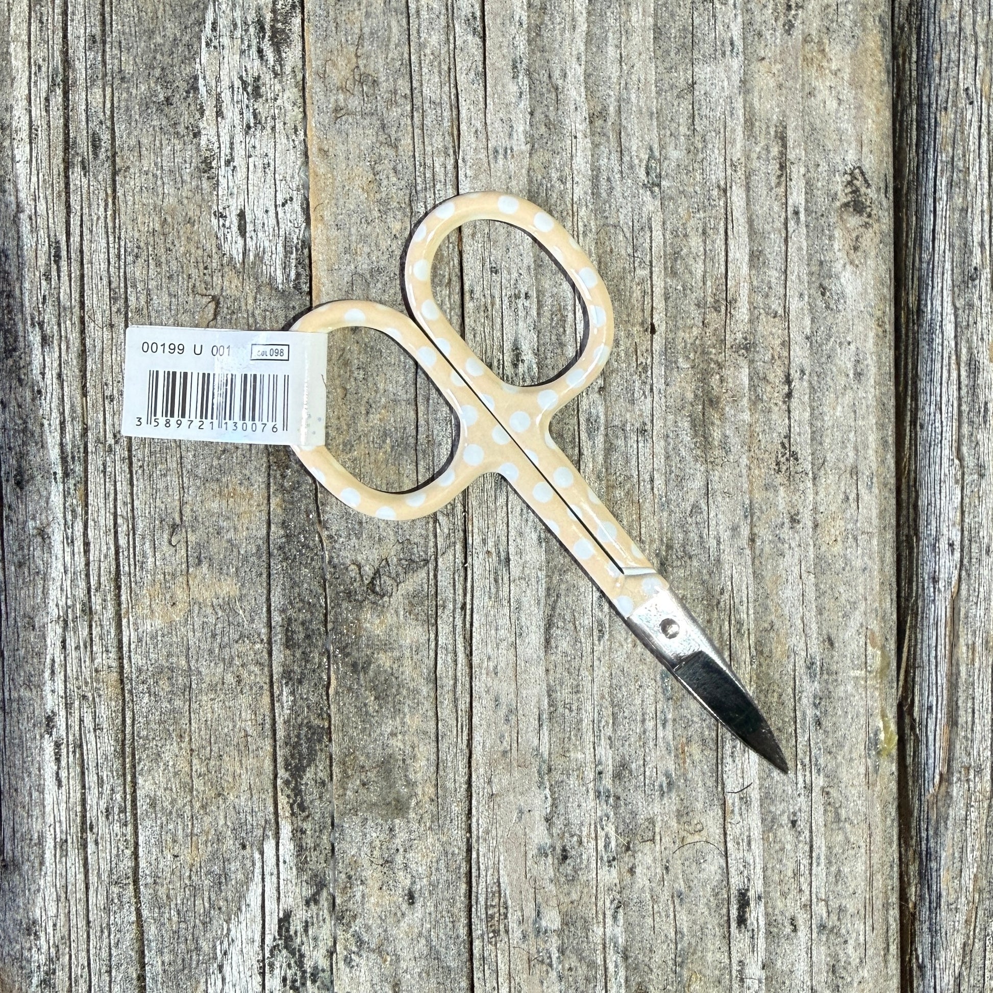 Polka Dot Scissors - Notions - Maine Yarn & Fiber Supply