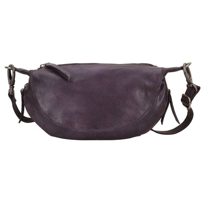 Crosby Handcrafted Leather Sling/Crossbody Bag by Latico Leathers - Maine Yarn & Fiber Supply