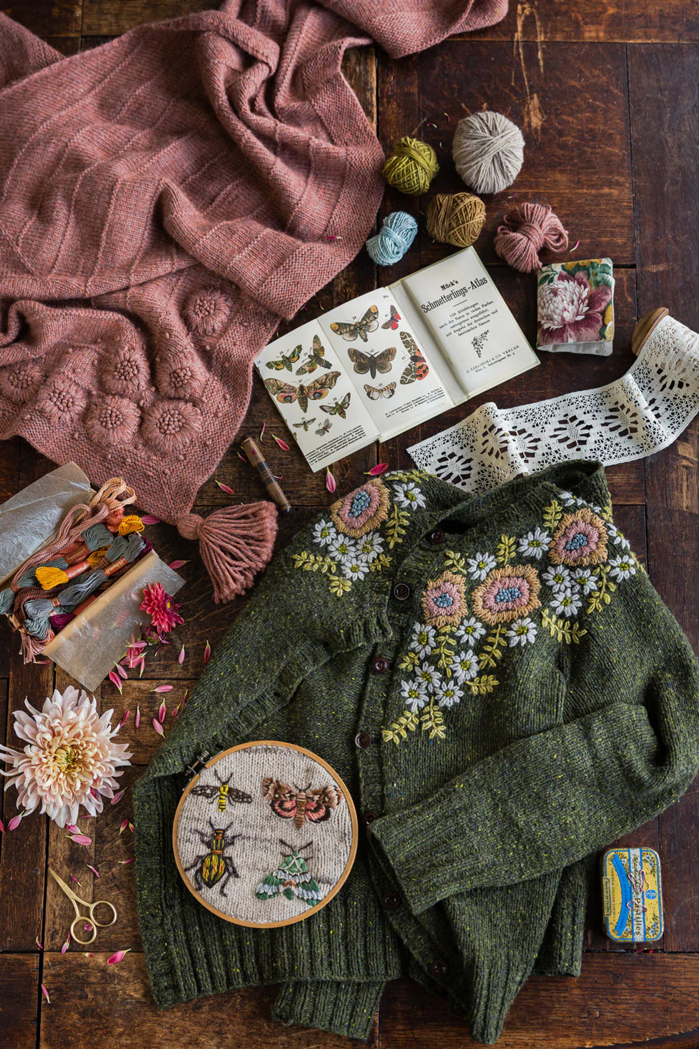 Embroidery on Knits - Book by Laine Magazine