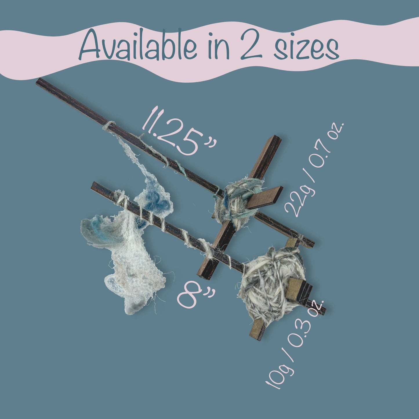 Handmade (2 Sizes) Baltic Birch Turkish Spindle by Art by Erica H & Rebel Stitchers