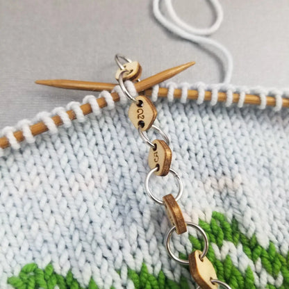 Row Counter Bracelet by Katrinkles - Maine Yarn & Fiber Supply