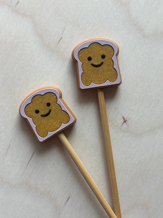 Cinnamon Sugar Toast Stitch Stoppers from Comma Craft Co