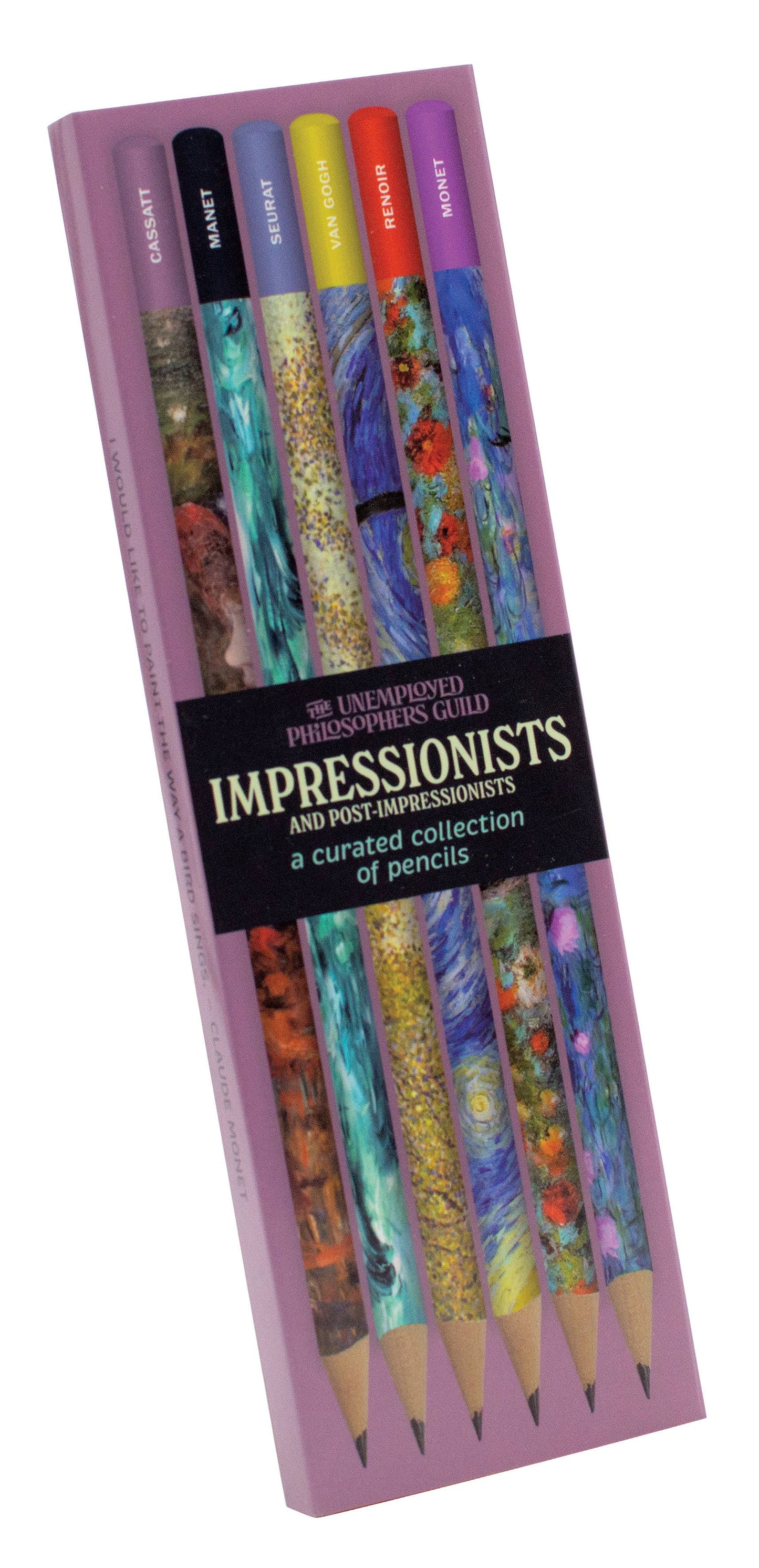 Impressionists Pencil Set from The Unemployed Philosophers Guild