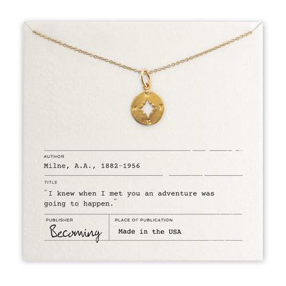 Friendship Adventure Sterling Silver Necklace by Becoming Jewelry