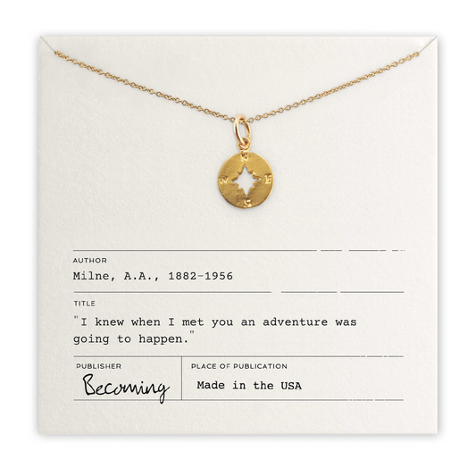 Friendship Adventure Sterling Silver Necklace by Becoming Jewelry