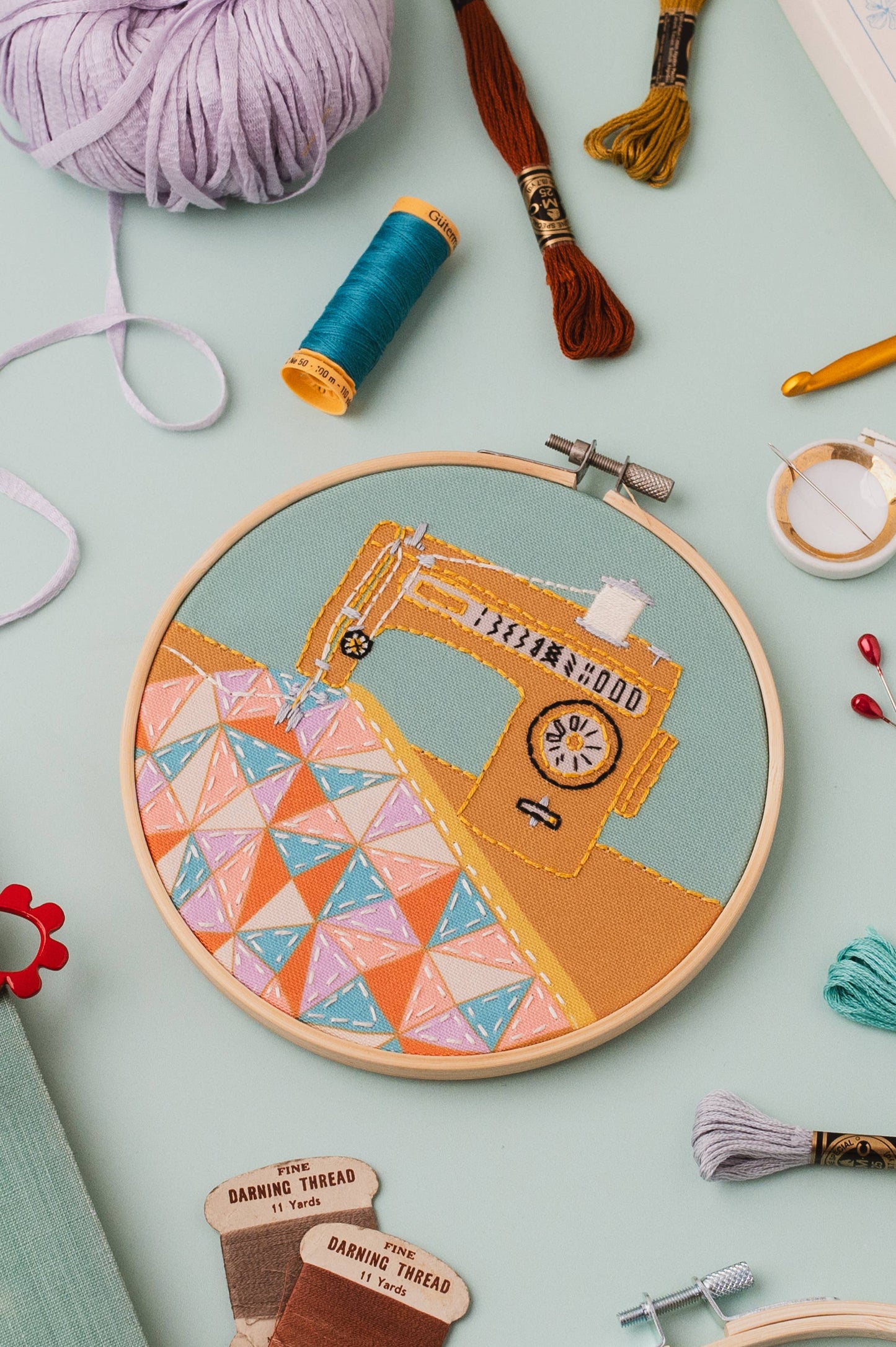 Quilt Embroidery Kit by Rikrack