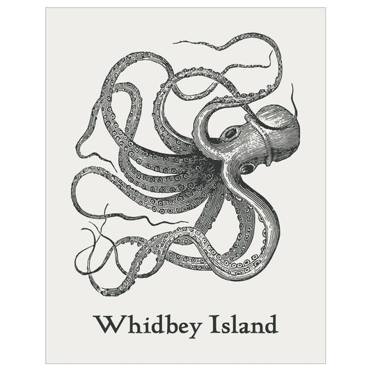 BANGOR MAINE Octopus Magnet by Fridgedoor