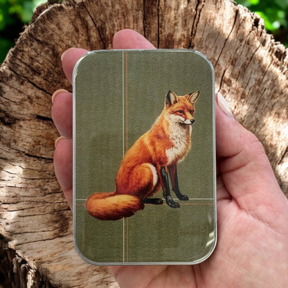 Woodland Fox Notions Tin from Firefly Notes