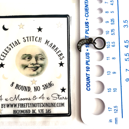 Celestial Stitch Marker Pack from Firefly Notes