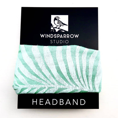 Colorful Botanical Headbands with White Ink by Windsparrow Studio - Maine Yarn & Fiber Supply