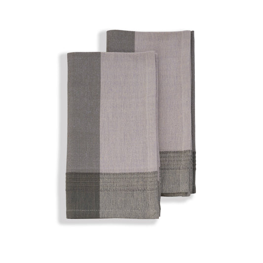 Moonbeam Napkin Hand Woven Cotton (set of 4) from Sustainable Threads - Maine Yarn & Fiber Supply