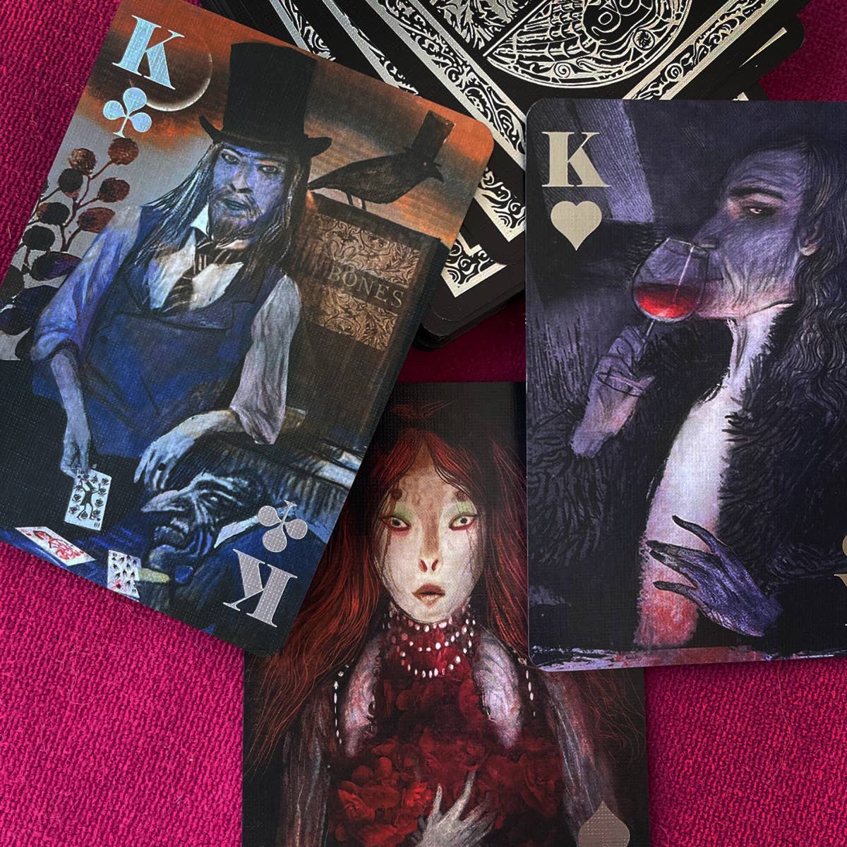 Bag of Bones Playing Cards by Artiphany