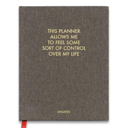 The Undated Planner by The Mincing Mockingbird