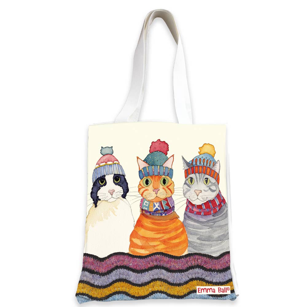 Cats in Hats Tote Bag from Emma Ball Ltd