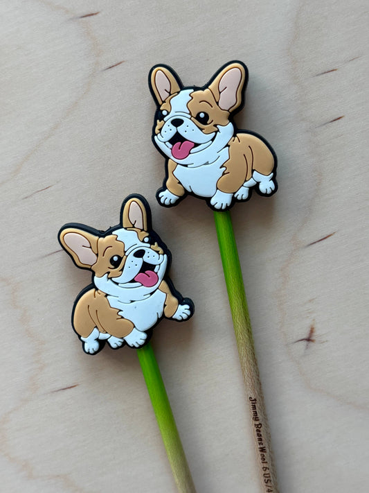 Frenchie Stitch Stoppers from Comma Craft Co - Maine Yarn & Fiber Supply