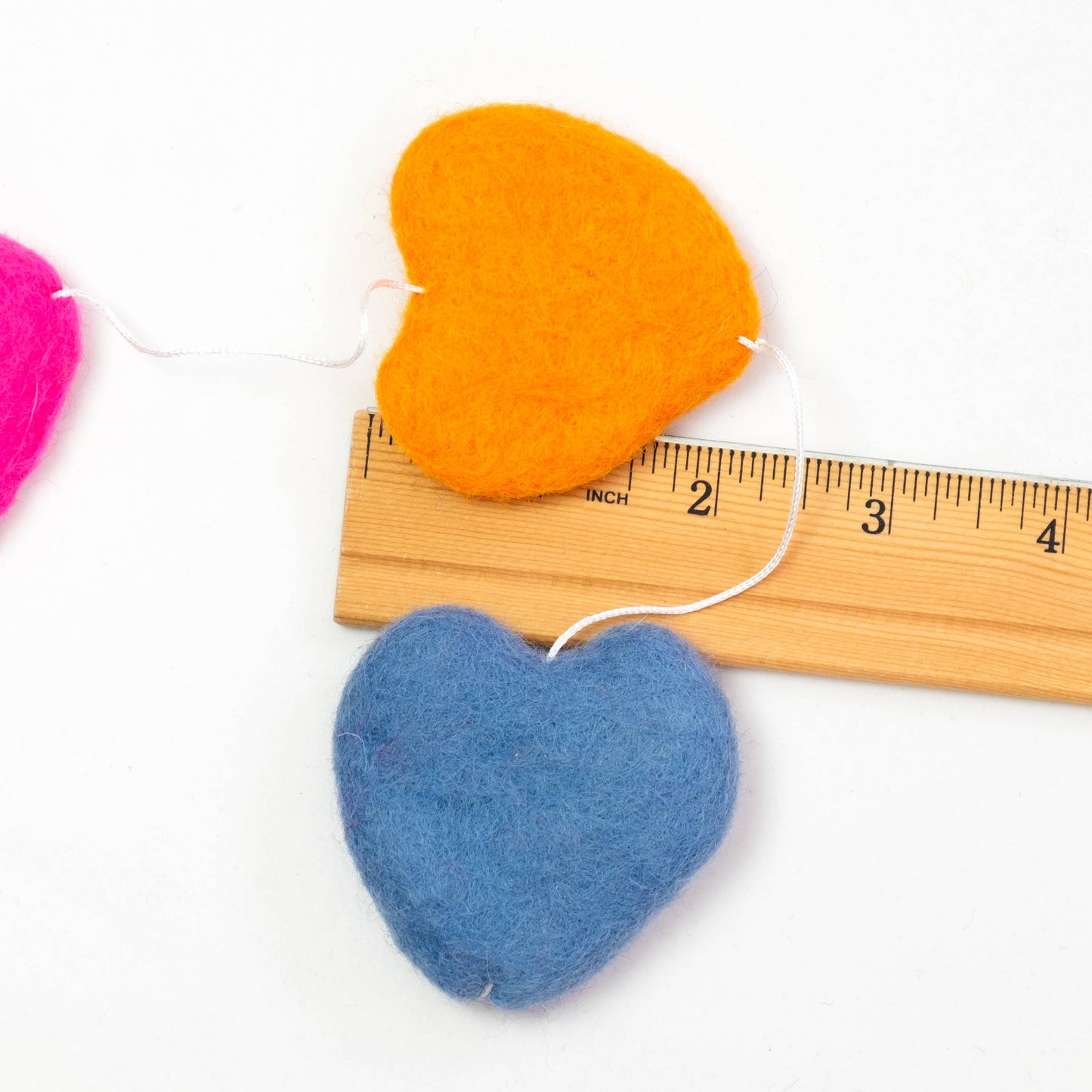 Multicolor Love Hearts Garland by The Winding Road - Maine Yarn & Fiber Supply