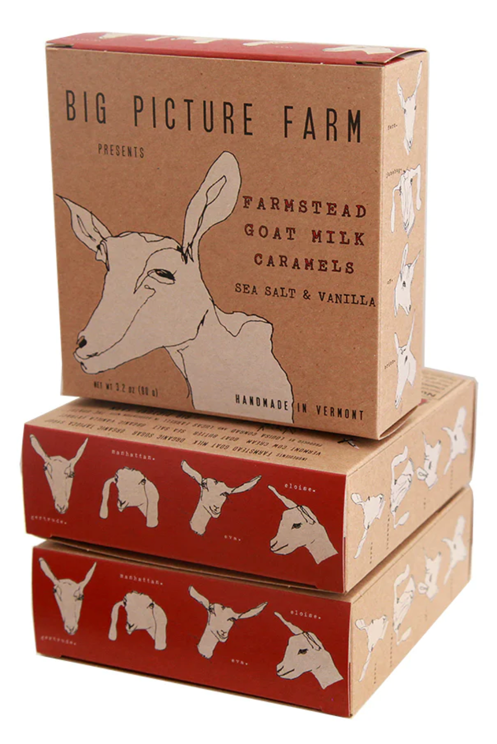 Goat Milk Caramels Farm Box from Big Picture Farm - Maine Yarn & Fiber Supply