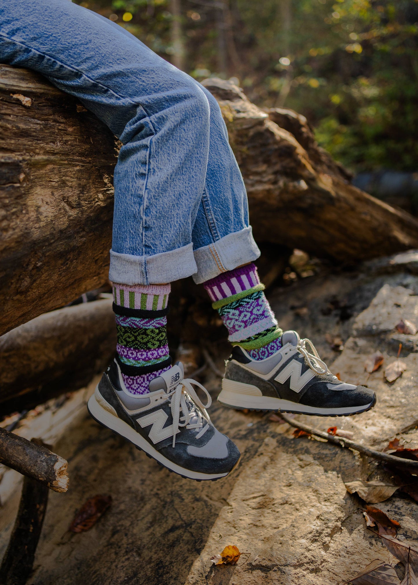 La Seine Cotton Crew Sock by Solmate Socks - Maine Yarn & Fiber Supply