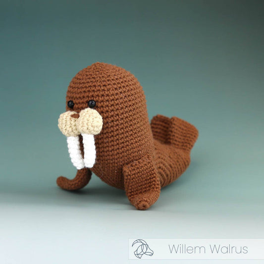 Willem Walrus Crochet Kit from Hardicraft