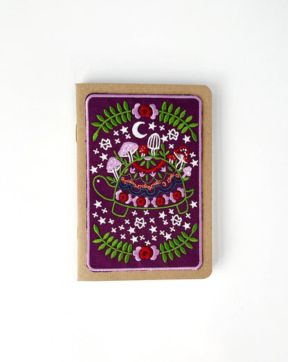 Turtle Embroidery Pocket Notebook from Rikrack
