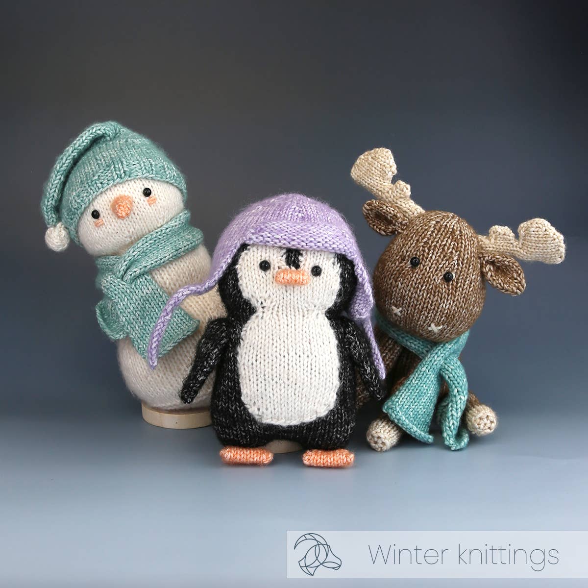 Maddie Moose Knitting Kit from Hardicraft