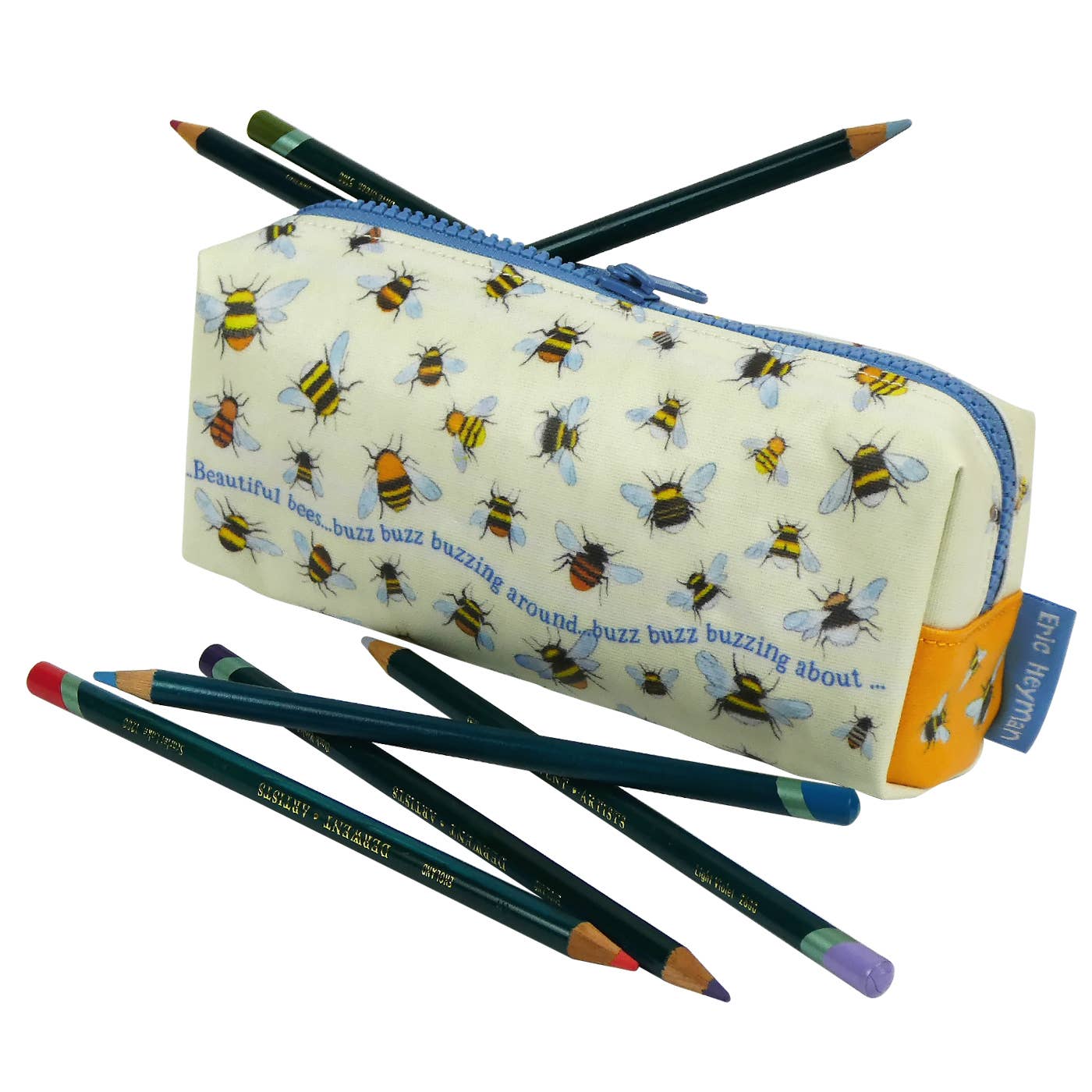 Bees Pencil or Notion Case from Emma Ball Ltd