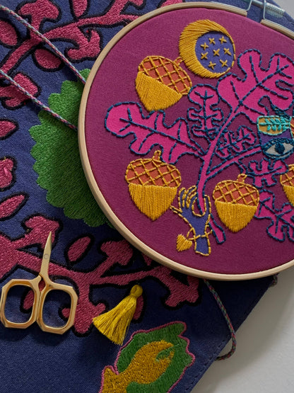 Acorns Embroidery Kit by Rikrack