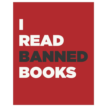 I Read Banned Books Magnet by Fridgedoor