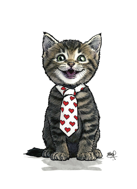 All of My Heart Greeting Card (blank inside) by Shawn Braley Illustration - Maine Yarn & Fiber Supply