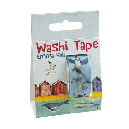 Seabirds 20mm Wide washi Tape 10 meters of tape from Emma Ball Ltd