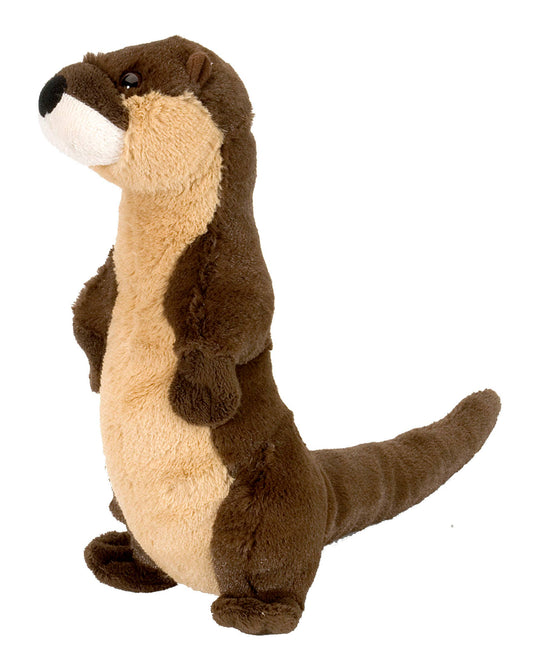 Mini River Otter Standing Stuffed Animal 8" from Wild Republic