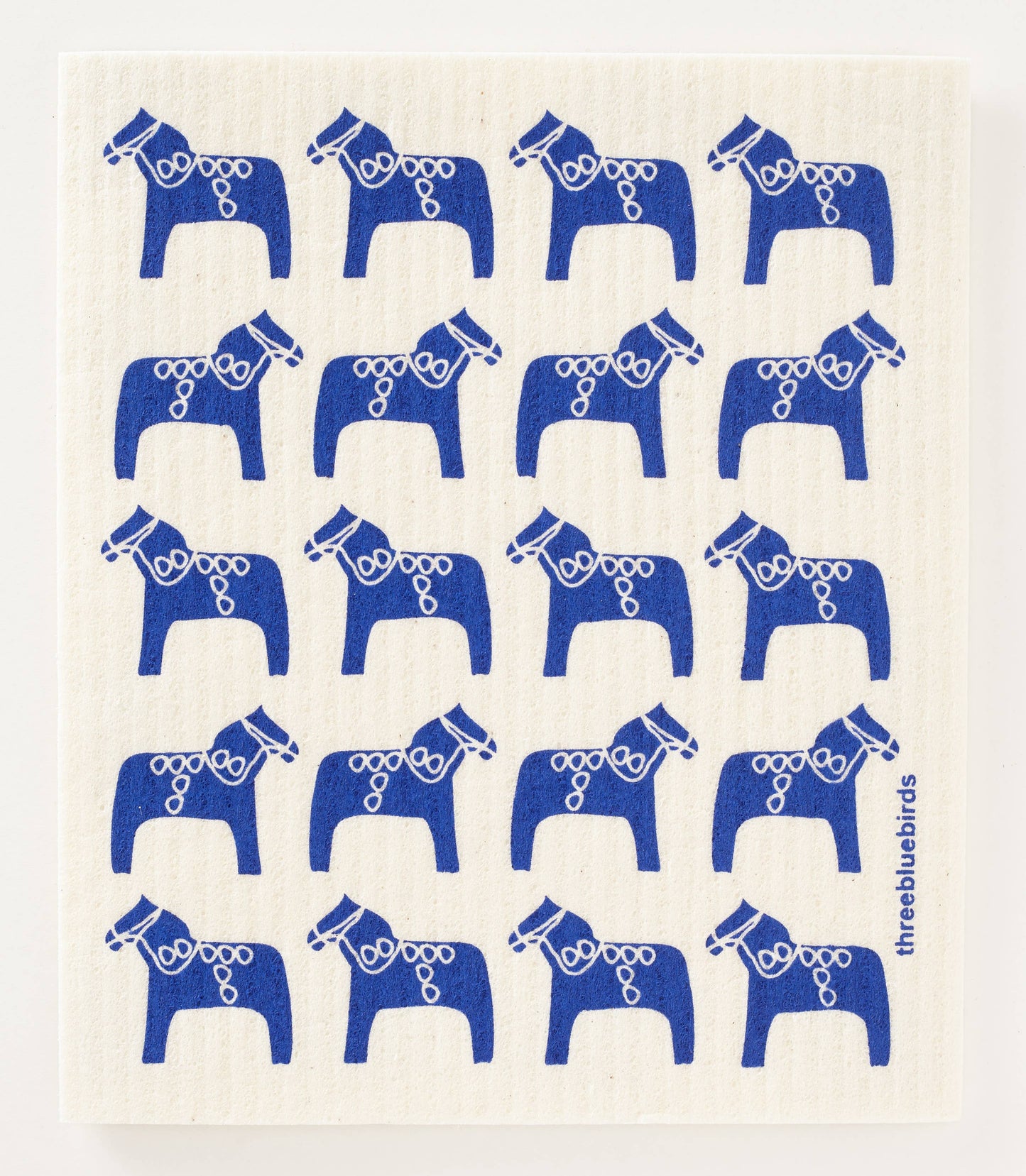 Blue Dala - Swedish Dishcloths by Three Blue Birds