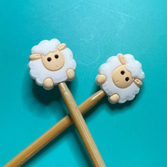 Pompom Sheep Stitch Stoppers from Comma Craft Co