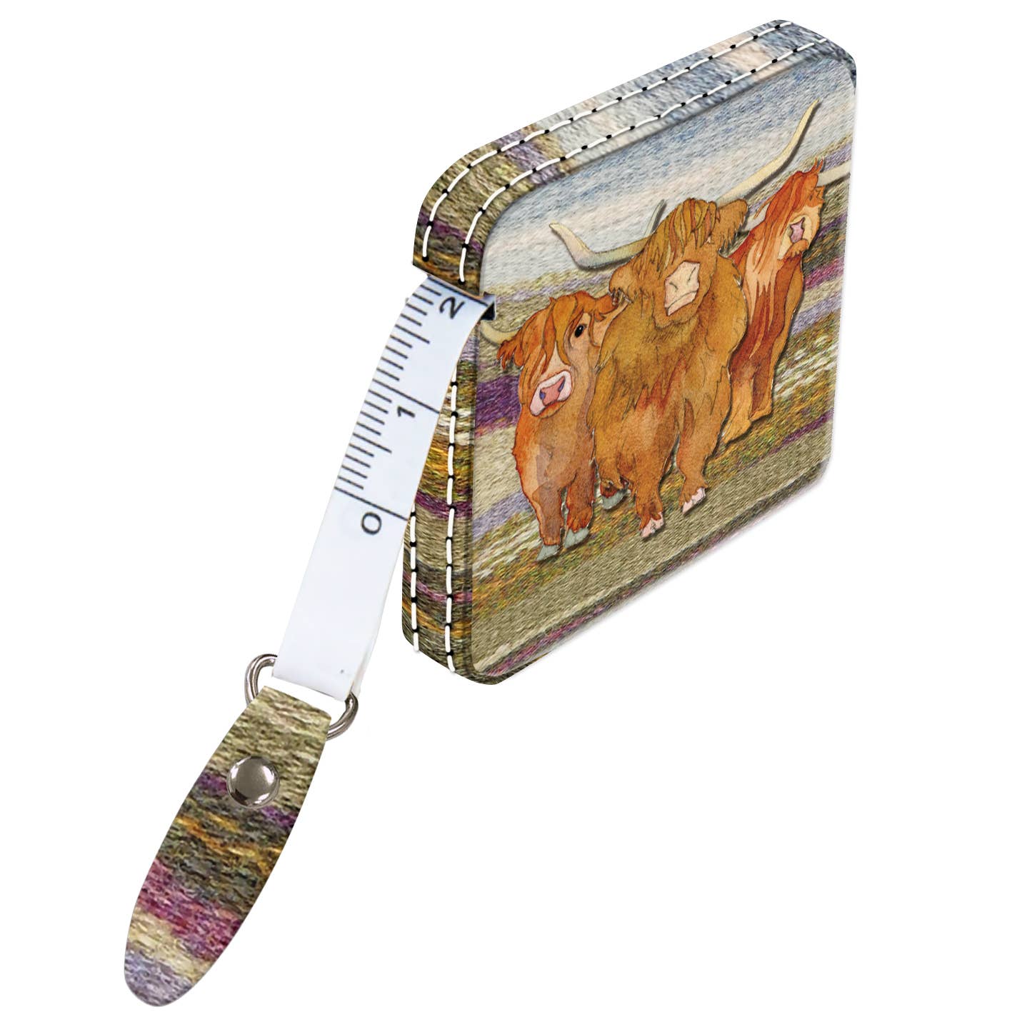 Highland Cow Tape Measure from Emma Ball Ltd