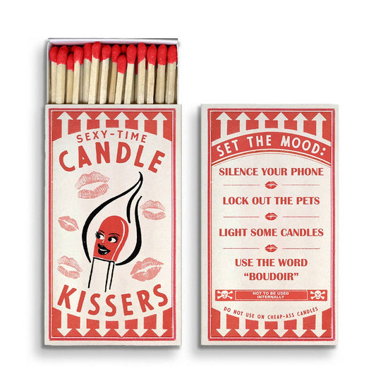 Candle Kissers Matchbox by The Mincing Mockingbird