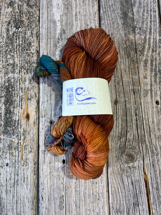 Schoodic: Barkskins + Season of the Witch - Riff Shawl Kit