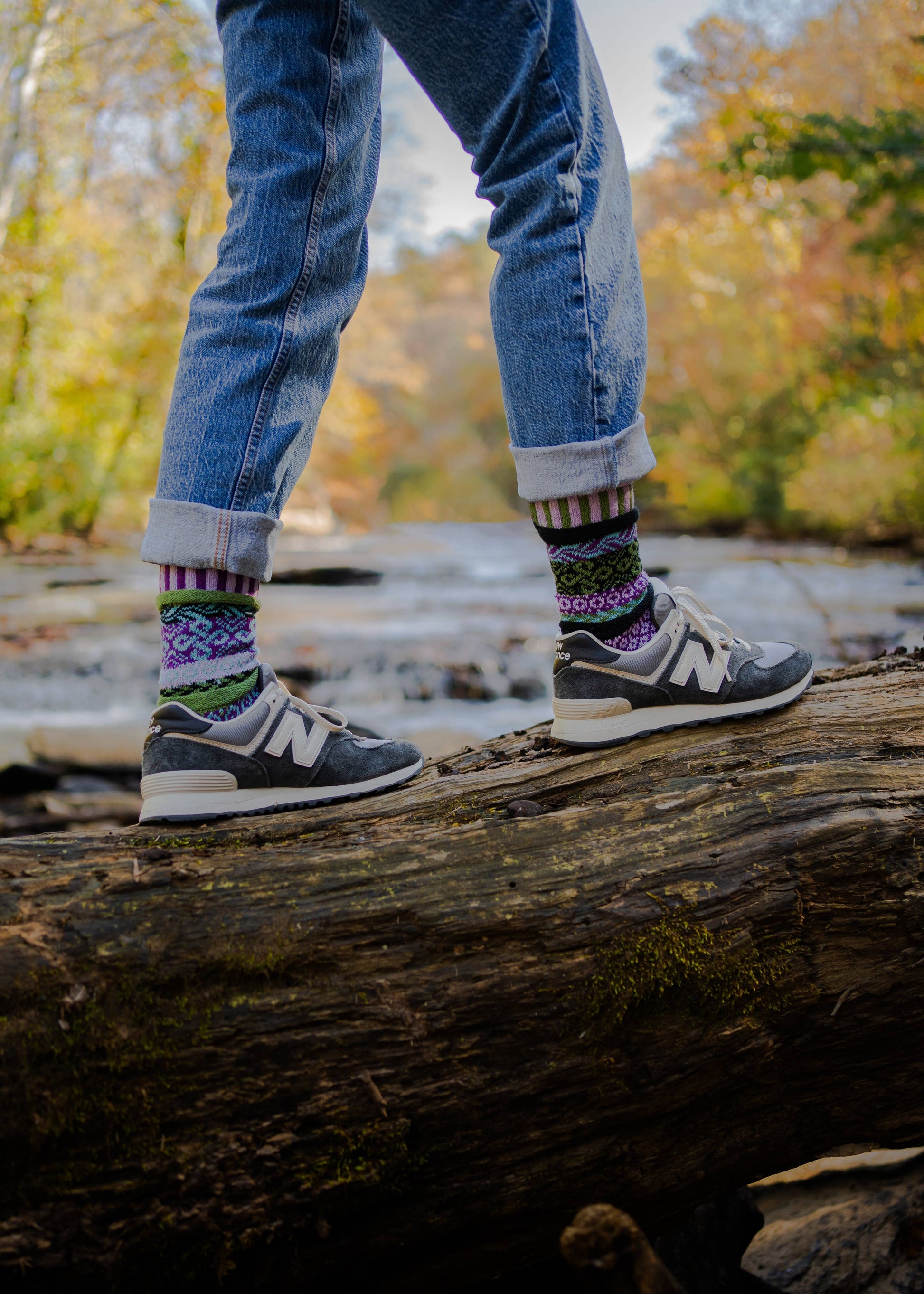 La Seine Cotton Crew Sock by Solmate Socks - Maine Yarn & Fiber Supply
