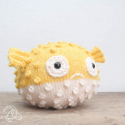Bart Blowfish Knitting Kit from Hardicraft