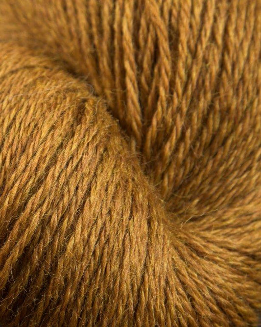 Heather Line Worsted from JaggerSpun: Amber